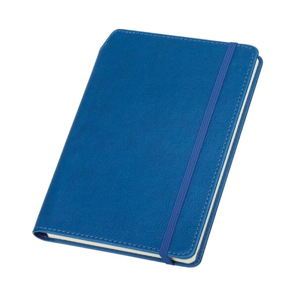 MORIAH. A5 notebook in PU with lined sheets, made from FSC™ certified material and other controlled materials