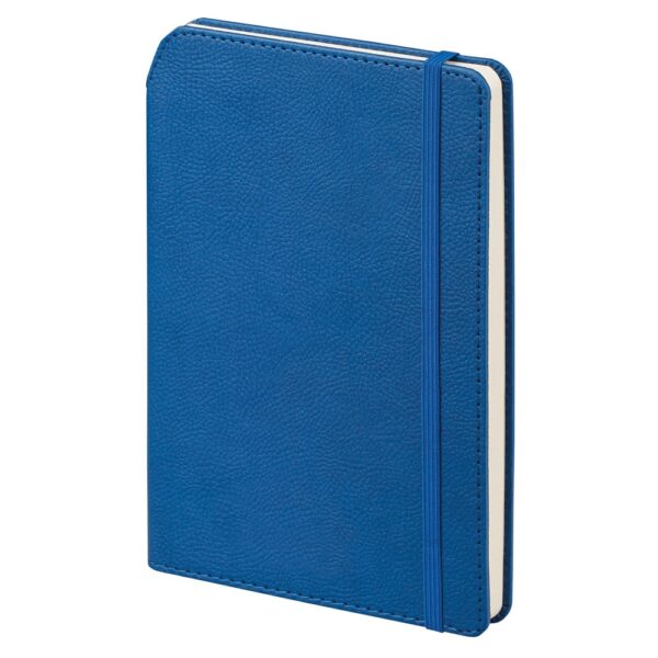 MORIAH. A5 notebook in PU with lined sheets, made from FSC™ certified material and other controlled materials