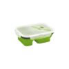 DILL. Lunch Box. Retractable hermetic box in silicone and PP (480 and 760 mL)