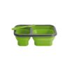 DILL. Lunch Box. Retractable hermetic box in silicone and PP (480 and 760 mL)