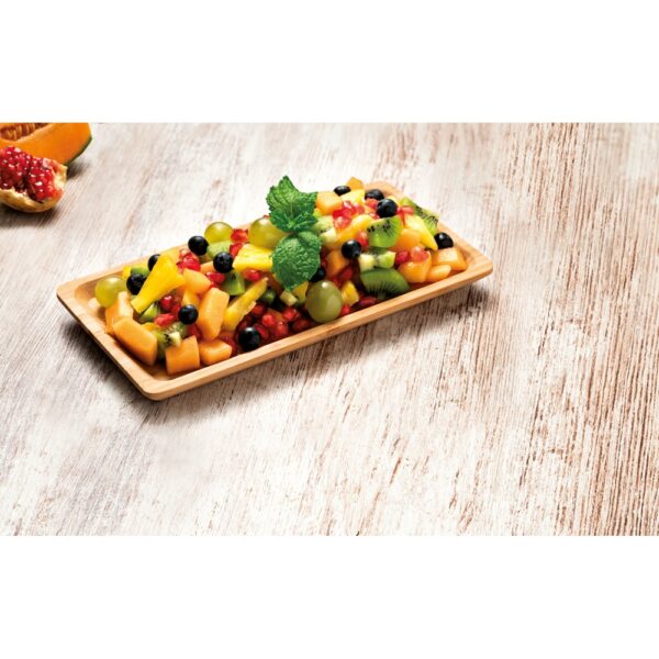 93861_amb MUSTARD. Bamboo tray