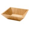 93968_160 PEPPER. Square bamboo salad bowl
