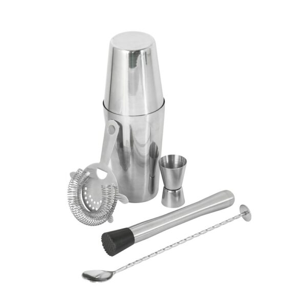 BRAMBLE. 6-piece stainless steel cocktail set