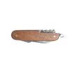 BELPIANO. Multifunction pocket knife in stainless steel and wood