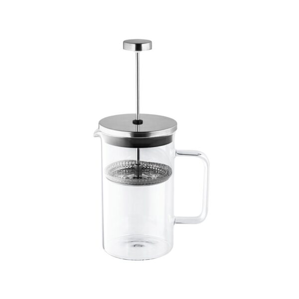 JENSON. Coffee maker in borosilicate glass and stainless steel 600 mL