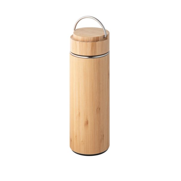 SOW. Bamboo and stainless steel thermos 440 mL