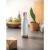 SOLBERG. Stainless steel thermos and cork base 560 mL