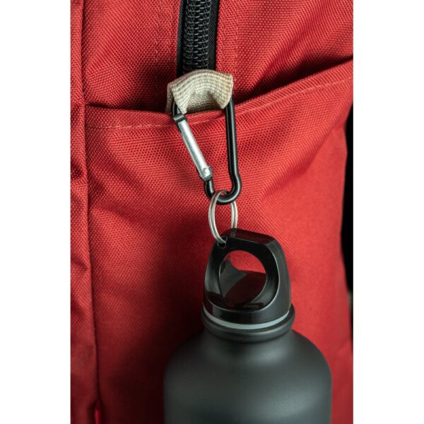 COLLINA. Aluminium bottle with carabiner 540 mL
