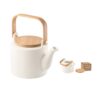 94255_set GLOGG. 700 mL ceramic teapot with bamboo lid