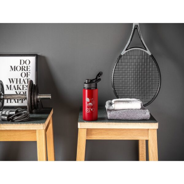 SHAWN. Sports bottle in 100% recycled aluminium 660 mL