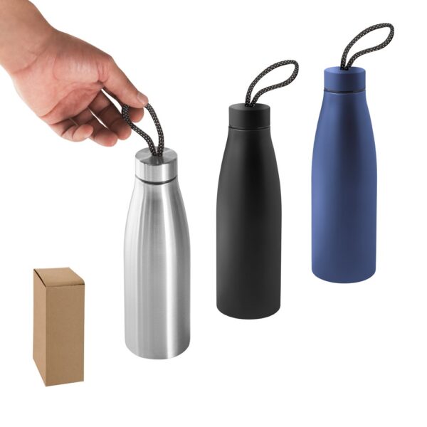 MORGAN. Bottle in 90% recycled stainless steel 710 mL