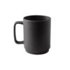 MIGHTY. Ceramic mug with cylindrical body 330 mL