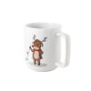 REINDEER. Mug with Christmas print 330 mL