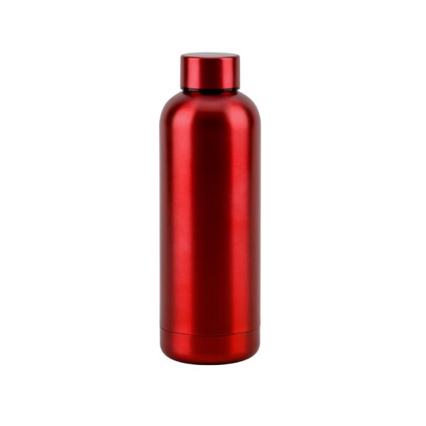 ODIN METTALIC. Bottle in 90% recycled stainless steel 550 mL