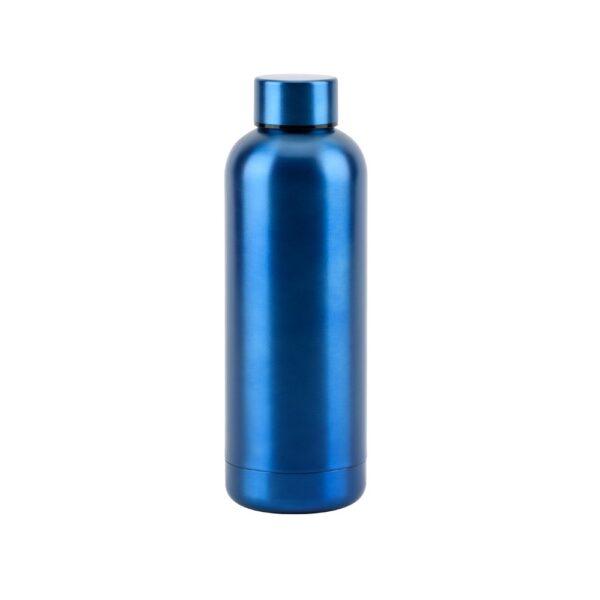 ODIN METTALIC. Bottle in 90% recycled stainless steel 550 mL