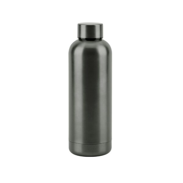 ODIN METTALIC. Bottle in 90% recycled stainless steel 550 mL