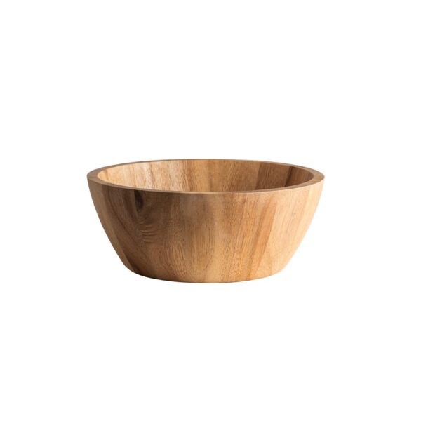 SAGE. Round acacia wood salad bowl