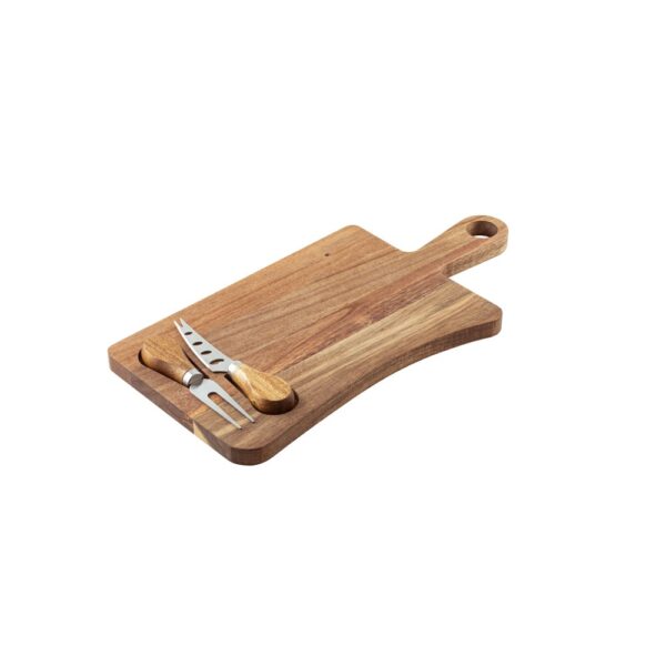94293_170 CASSIA. Acacia wood cheese board with handle, made from FSC™ certified material and other controlled materials