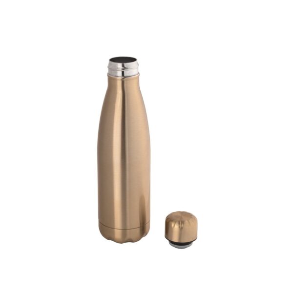 SHOW METALLIC. Stainless steel bottle with matt metallic finish 510 mL