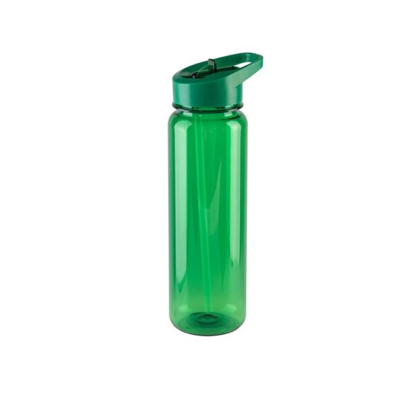 94344_109 GILMORE. Recycled PET (100% rPET) sports bottle with glossy translucent finish 750 mL