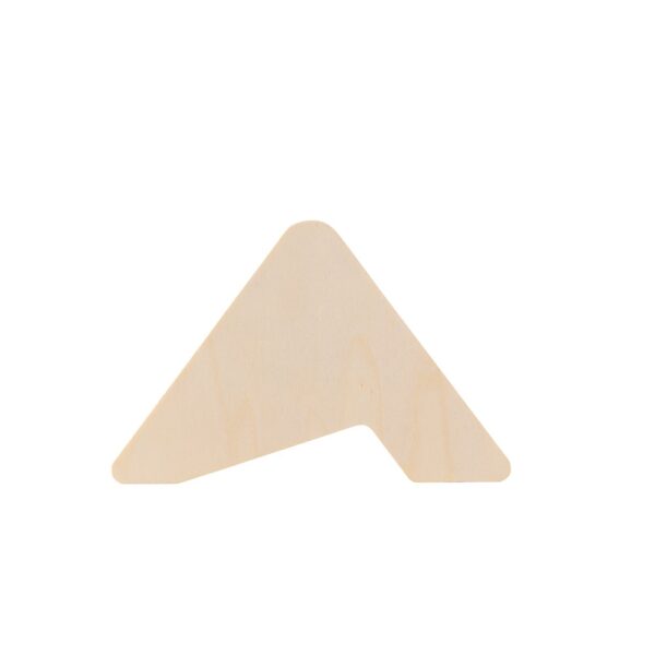 PLYCORK. Plywood stand with 6 cork coasters