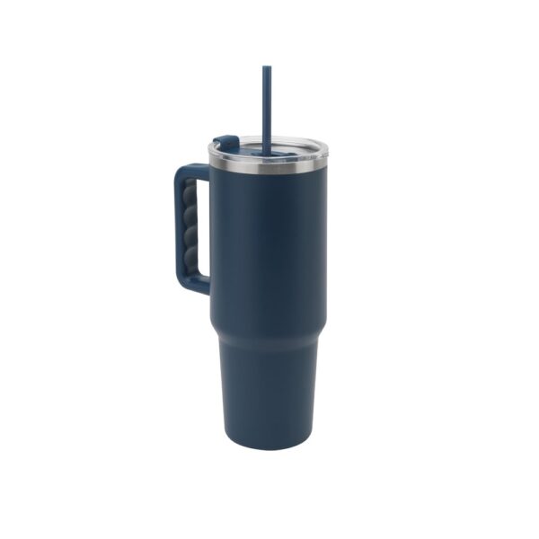 JOYNER XL. Large stainless steel travel cup (91% recycled) with vacuum insulated double wall and a matt finish 1300 mL