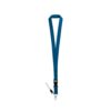 ANQUETIL. Polyester lanyard with metal carabiner