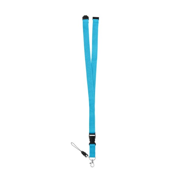 MURRAY. Polyester lanyard with metal carabiner