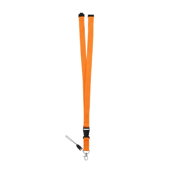 MURRAY. Polyester lanyard with metal carabiner