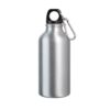 LANDSCAPE S. Aluminium sports bottle with carabiner 400 mL