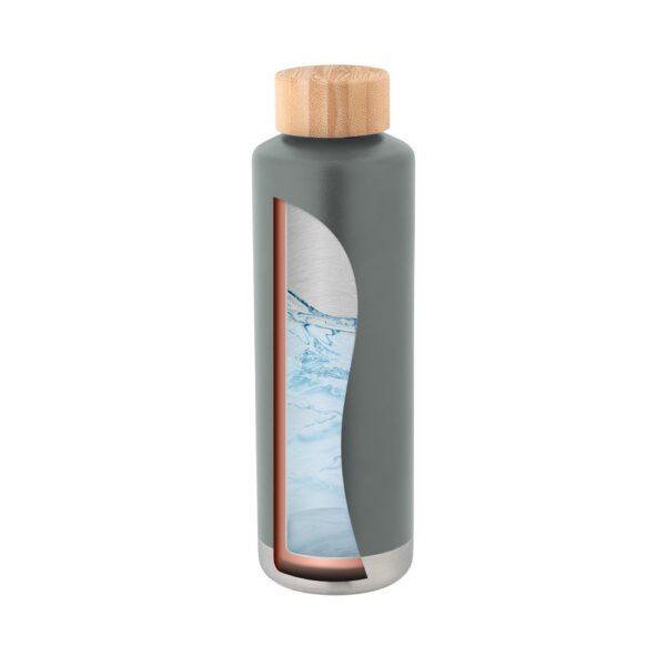 NORRE BOTTLE. Double wall stainless steel (36% recycled) vacuum insulated bottle 640 mL