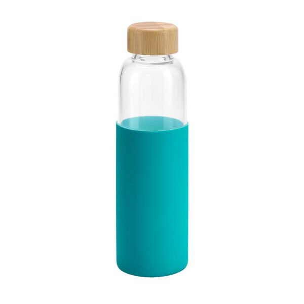 DAKAR. Bamboo and borosilicate glass bottle 600 mL