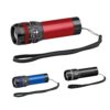 ZOOMIN. Aluminium torch with zoom function with 3 light modes