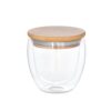ECUADOR M. Borosilicate glass travel cup 250 mL