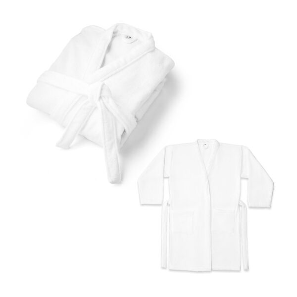 RUFFALO. Bathrobe (350 g/m²) made of cotton (82%) and recycled cotton (18%)