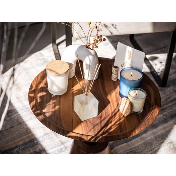 95075_amb DUVAL. Aromatic Soy candle with cork lid 180 g