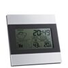 DENE. Desktop weather station with aluminium and ABS LCD screen