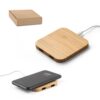 97123_set DALTON. Superfast 15W bamboo wireless charger