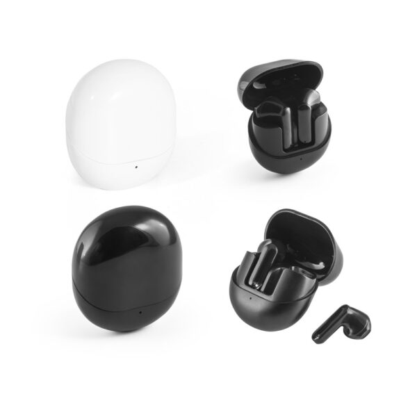 BURTON. Wireless earphones in recycled ABS (100% rABS) with 12 hours of battery life