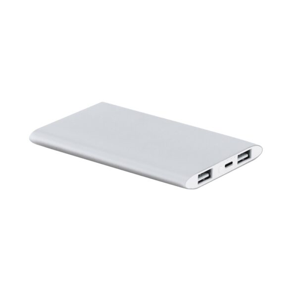 NOBEL. Power bank 7.200 mAh in recycled aluminium (100% rAL)