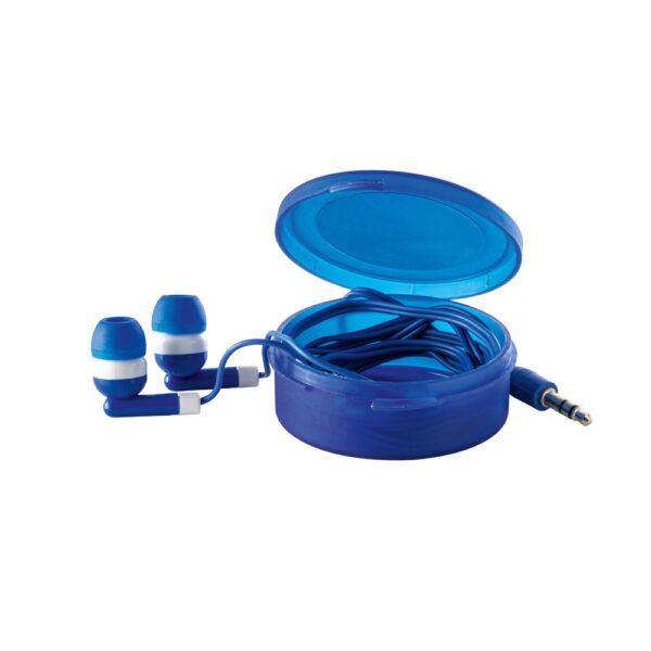 GERMAIN. Earphones with 1'2 metre ABS cable