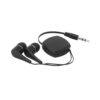 PINEL. Retractable earphones with 0'75 m ABS cable