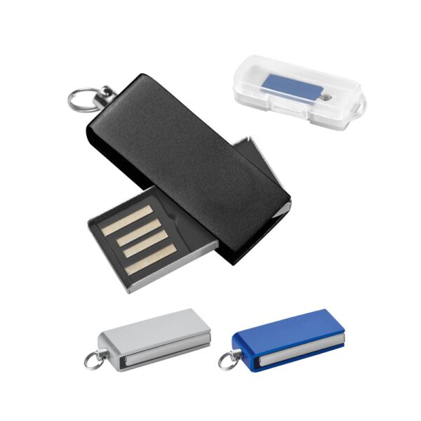 97434_set SIMON 8GB. 8GB UDP mini pen drive in aluminium