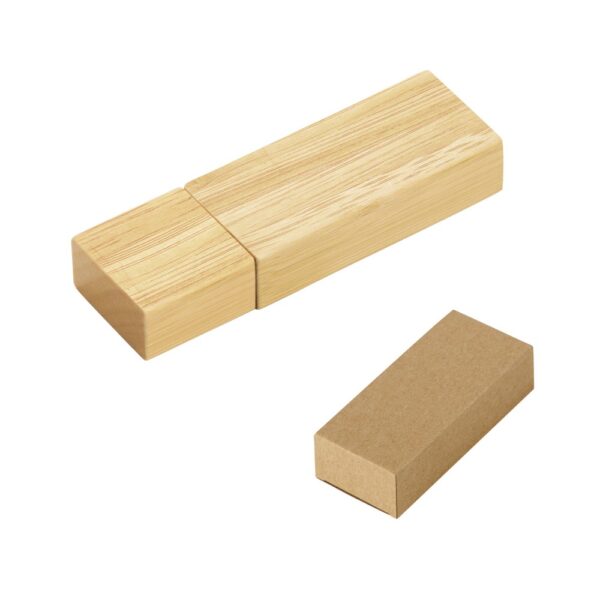VENTER 16GB. 16GB bamboo USB flash drive