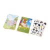 MADAGASCAR. Sticker set with six sheets