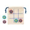 98097_150-b CROSSES. Classic 10-piece plywood Tic Tac Toe game
