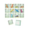 98098_119-a TRICERATOPS. 20 piece memory game