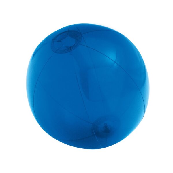 PECONIC. Inflatable beach ball in translucent PVC