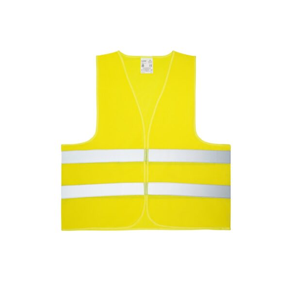 YELLOWSTONE. 100% polyester high visibility vest