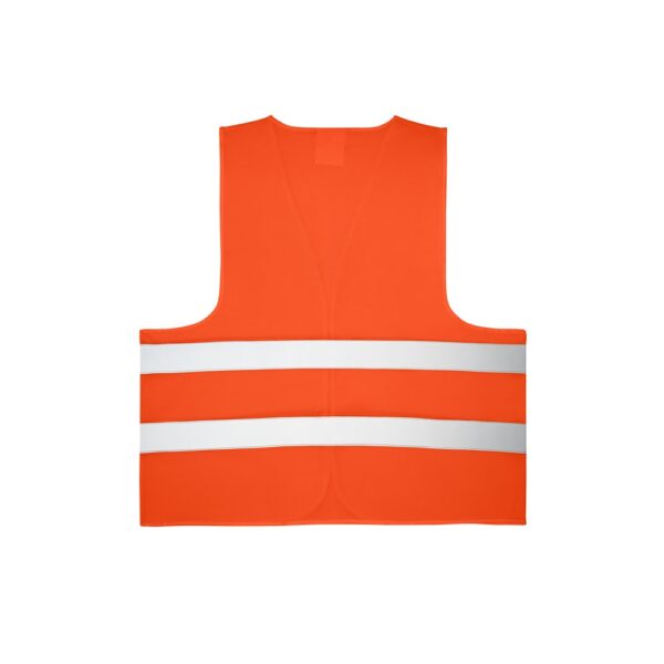 YELLOWSTONE. 100% polyester high visibility vest